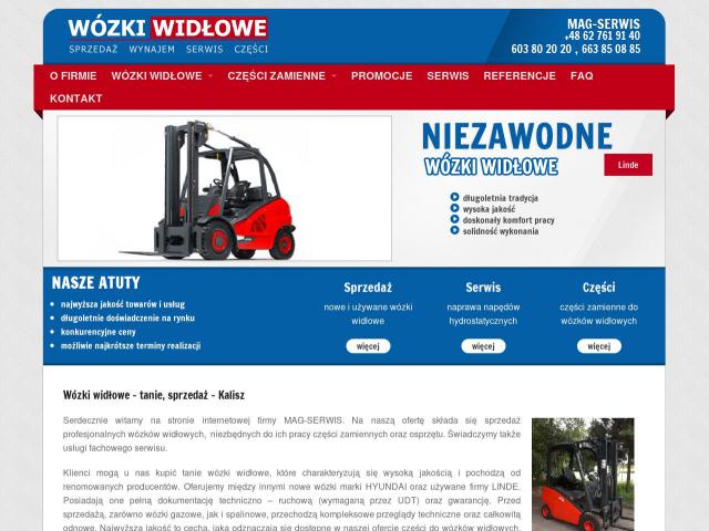 MAG-SERWIS Wózki Widłowe