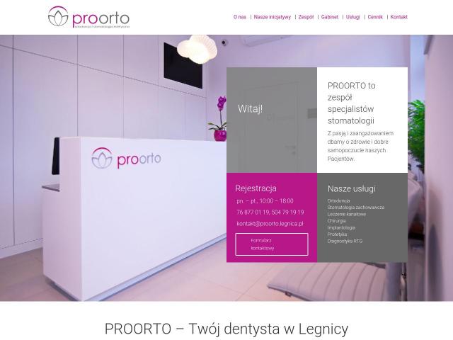 PROORTO Ortodoncja i Stomatologia Estetyczna