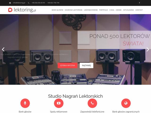 Studio Nagrań Lektorskich LEKTORING.PL