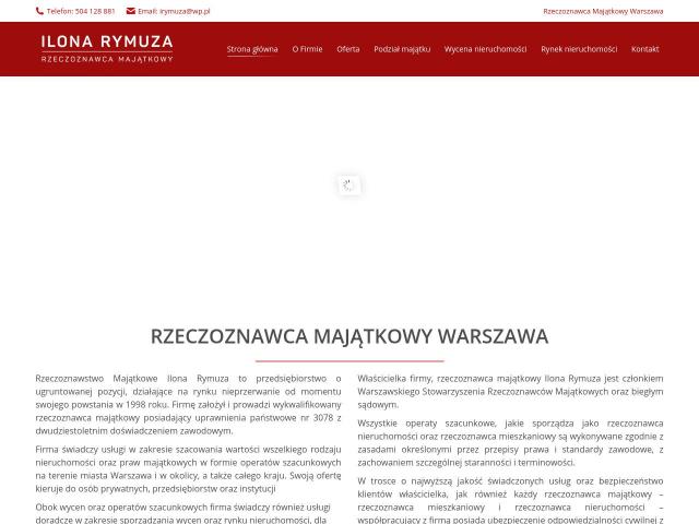 Rzeczoznawca Majątkowy Ilona Rymuza