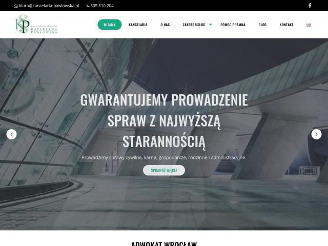 Kancelaria adwokacka Katarzyna Pawłowska