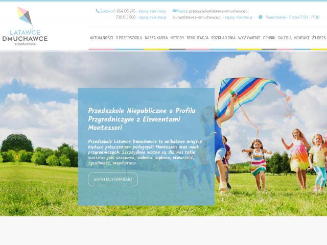 Niepubliczne przedszkole i żłobek - Latawce dmuchawce