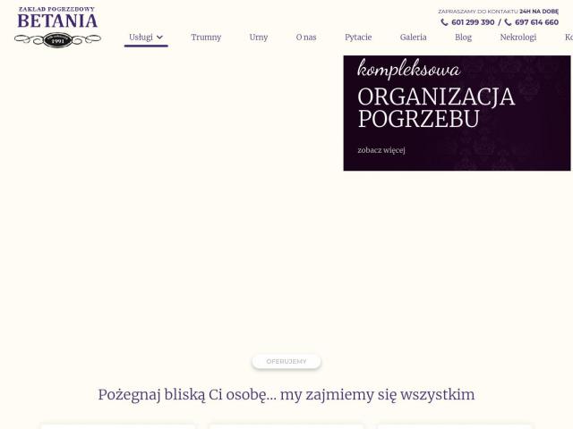 Zakład Pogrzebowy BETANIA