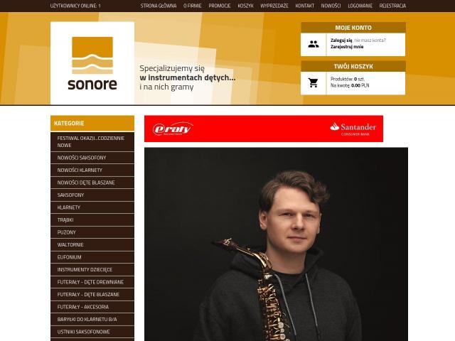 SKLEP MUZYCZNY SONORE Piotrowski Music