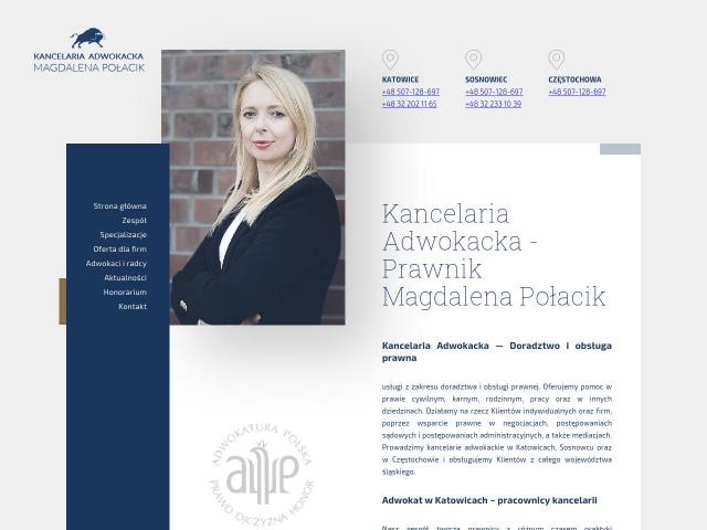 Kancelaria Adwokacka - Adwokat Magdalena Połacik