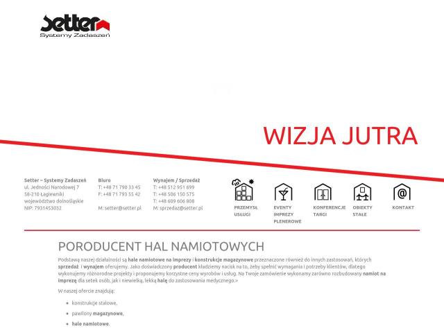 Setter – Systemy Zadaszeń