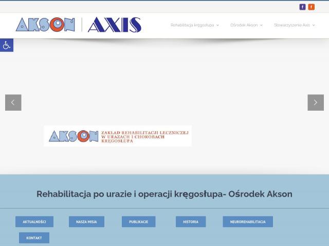 Zakład Rehabilitacji Leczniczej w Urazach i Chorobach Kręgosłupa „Akson”