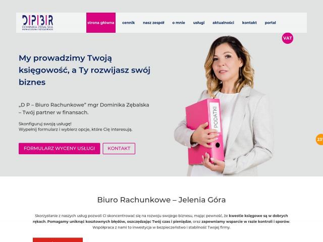 „D P – Biuro Rachunkowe” mgr Dominika Zębalska