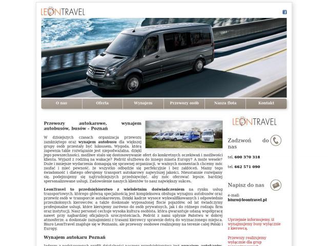 Leon Travel - wynajem autokarów