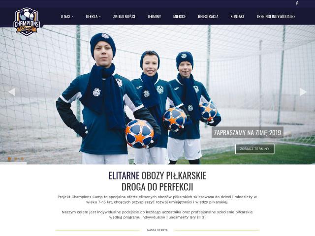 CHAMPIONS CAMP - elitarne obozy piłkarskie