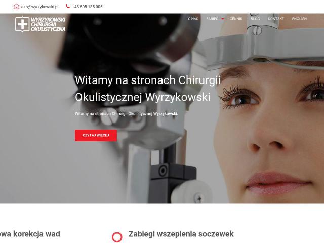 Klinika Okulistyczna Zbigniew Wyrzykowski