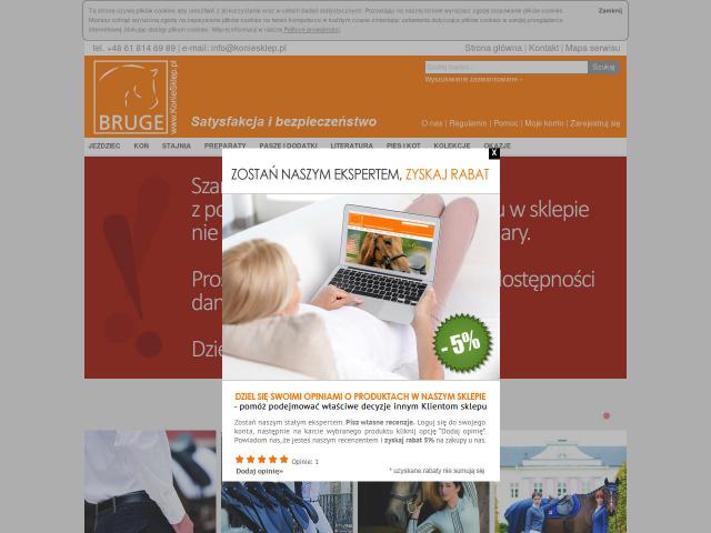 INTERNETOWY SKLEP JEŹDZIECKI BRUGE