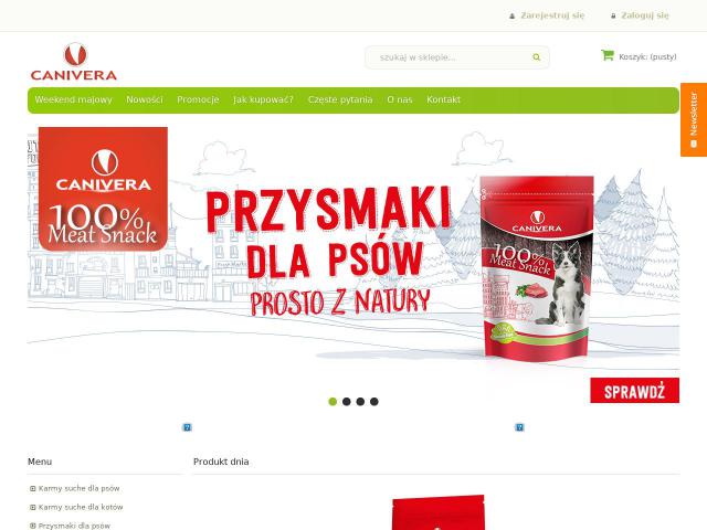 Polski producent karmy dla psów i kotów -  CANIVERA