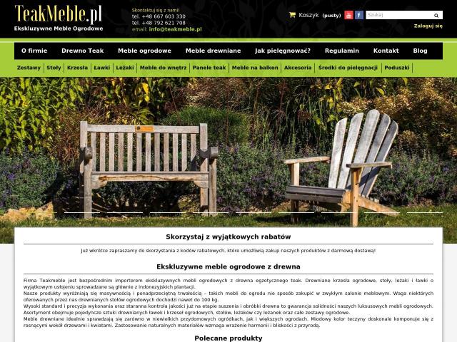 MOTYKA MICHAŁ TEAKMEBLE