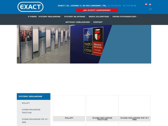 EXACT Company Systemy reklamowe